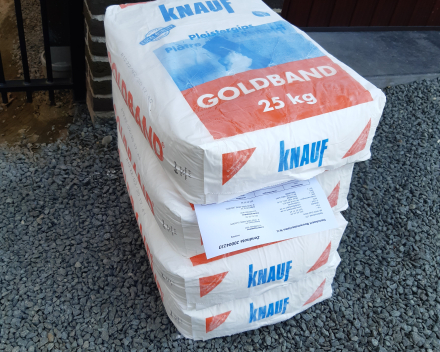 KNAUF Goldband geleverd aan huis