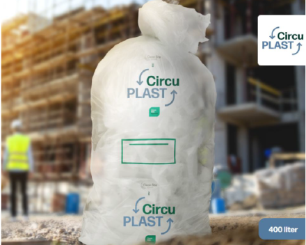 Circu Plast inhoud 400L (nieuwe zak inzameling plastics) vroegere cleansite zakken