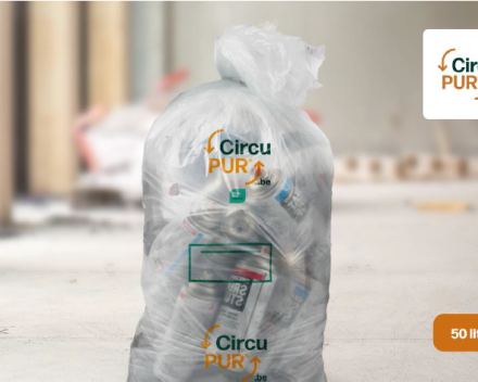 Circu PUR inhoud 50L inzameling PUR spuitbussen
