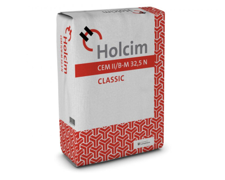 Holcim cement - CEM II/B-M 32,5 N (P30) - 25 Kg - in PE zak