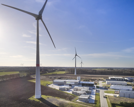 IsoHemp - nieuwe fabriek in Fernelmont (regio Namen)